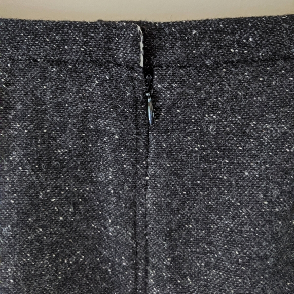 grey white speckled high waist pencil skirt - Picture 7 of 10